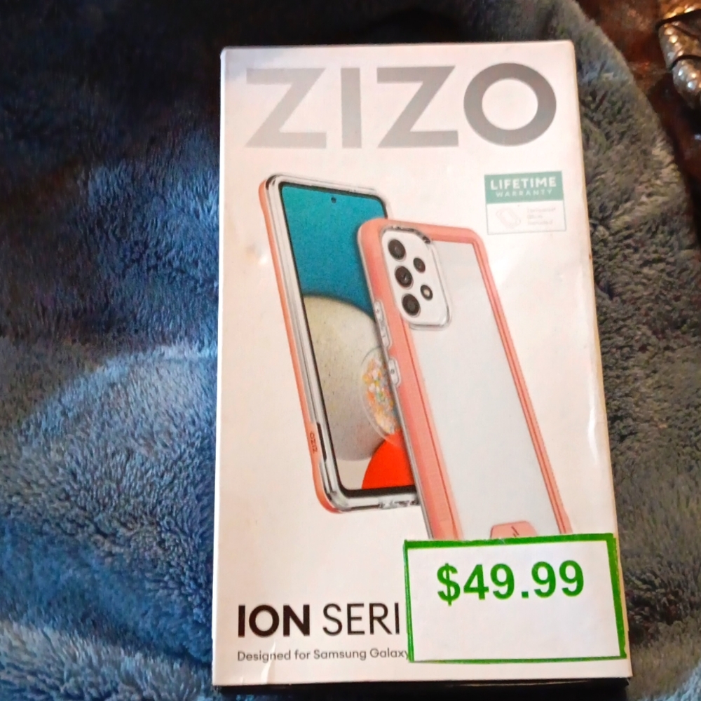 Samsung A53 phone case w tempered glass